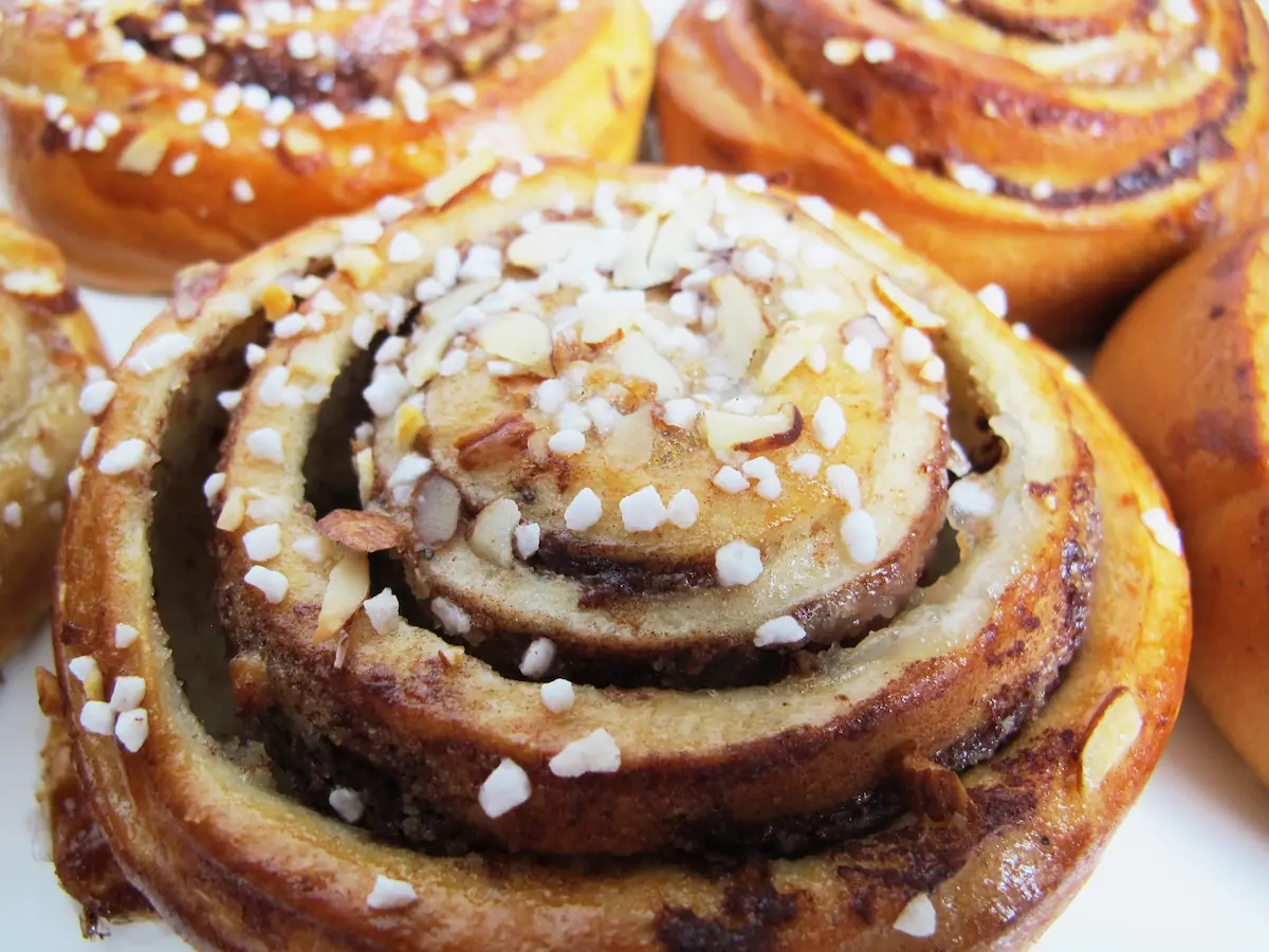 Skořicový šneci kanelbullar